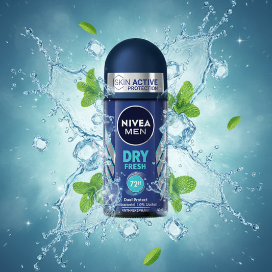 NIVEA MEN DRY FRESH DEODORANTE ROLL-ON 50 ML