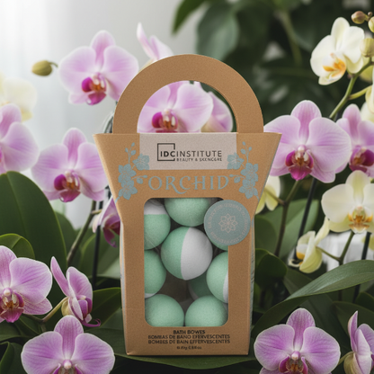 IDC INSTITUTE BORSETTA CON BOMBE DA BAGNO ORCHID