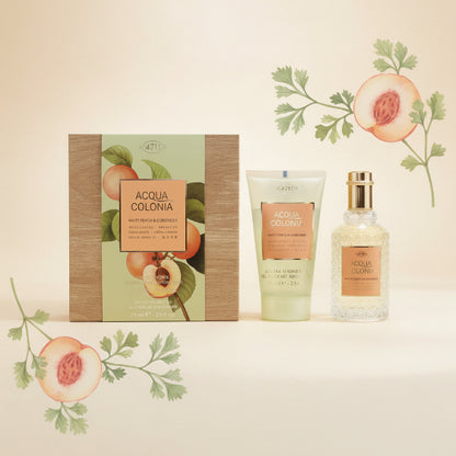 ACQUA COLONIA WHITE PEACH CORIANDER CONFEZIONE REGALO 50 ML