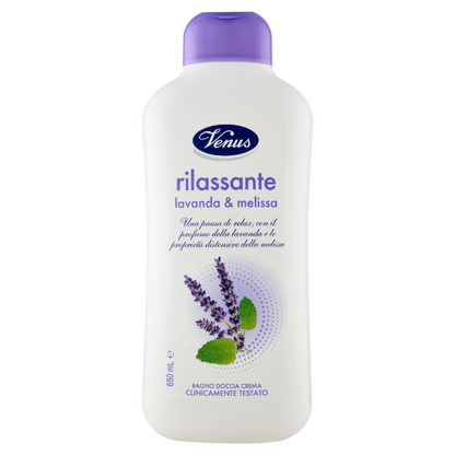 VENUS BAGNO DOCCIA RILASSANTE LAVANDA E MELISSA 650 ML