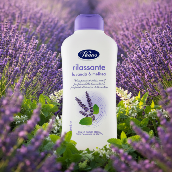 VENUS BAGNO DOCCIA RILASSANTE LAVANDA E MELISSA 650 ML