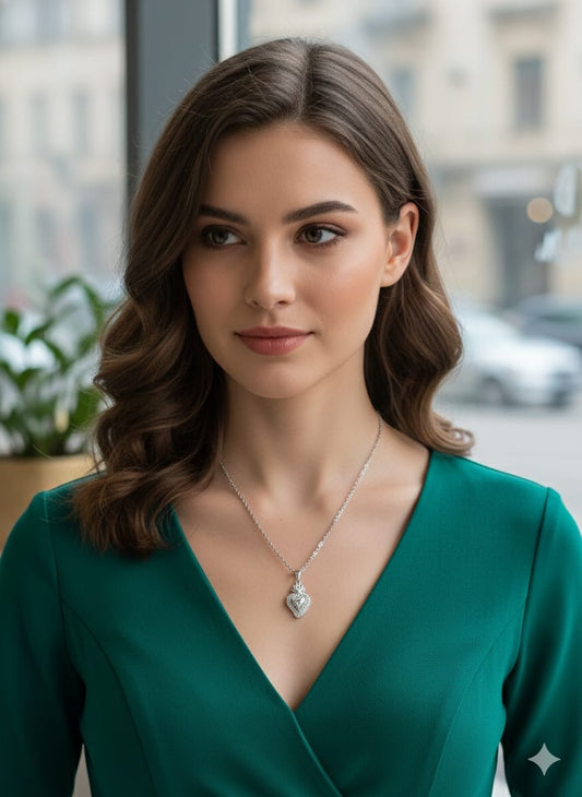 COLLANA CUORE SILVER