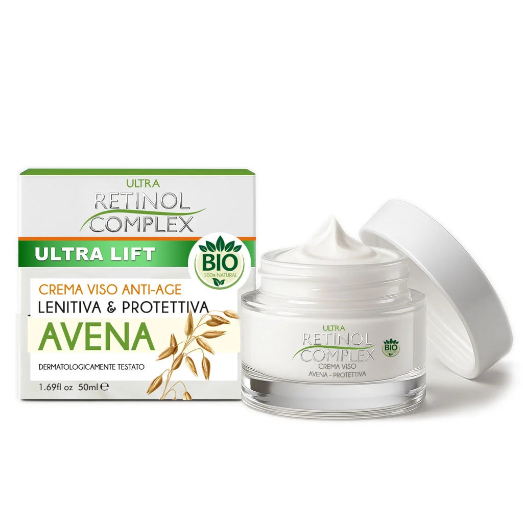 RETINOL COMPLEX CREMA VISO ANTI-AGE  LENITIVA E PROTETTIVA BIO AVENA 50 ML