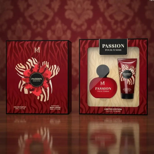 MONTAGE CONFEZIONE REGALO PASSION CONTENENTE PROFUMO E LOZIONE CORPO