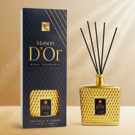 M HOME DIFFUSORE DI ESSENZA VANIGLIA E CEDRO 700 ML