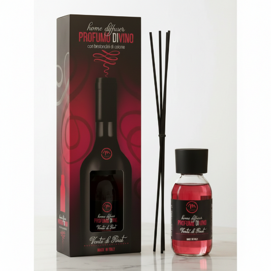 M FRAGRANCE DIFFUSORE CON BASTONCINI DI COTONE PROFUMO DI VINO 125 ML