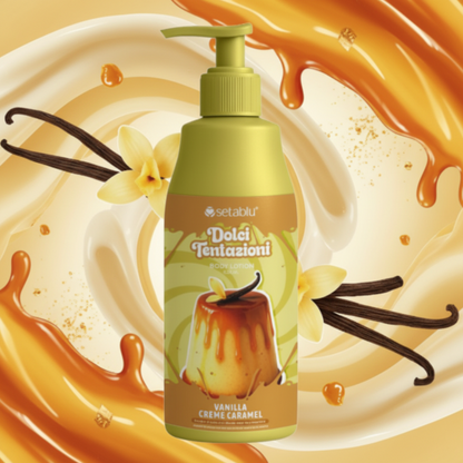 SETABLU DOLCI TENTAZIONI LOZIONE CORPO VANIGLIA CREME CARAMEL 500ML