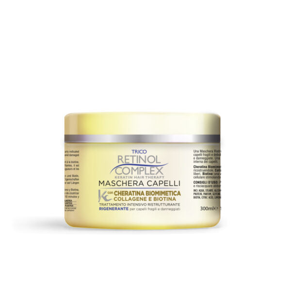 RETINOL COMPLEX MASCHERA CAPELLI CON CHERATINA BIOMIMETICA 300 ML
