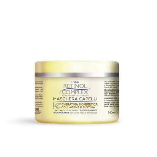 RETINOL COMPLEX MASCHERA CAPELLI CON CHERATINA BIOMIMETICA 300 ML