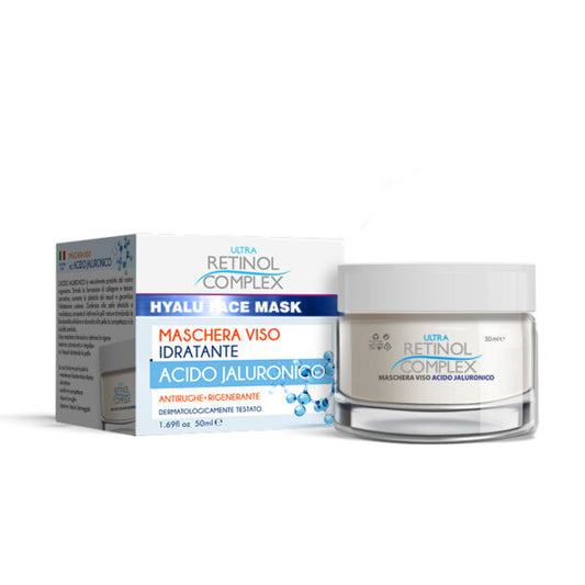 MASCHERA VISO ACIDO JALURONICO 50 ML