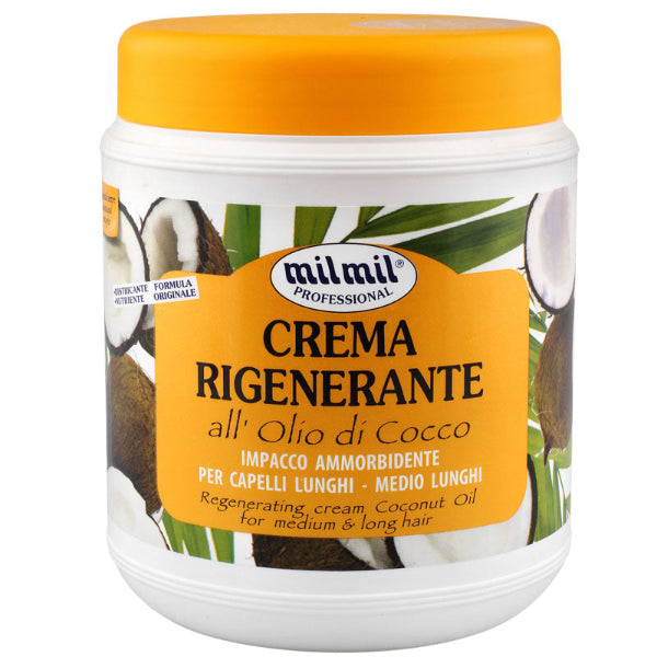 MIL MIL CREMA RIGENERANTE CAPELLI OLIO DI COCCO 1000 ML