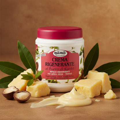 MIL MIL CREMA RIGENERANTE CAPELLI BURRO DI KARITE' 1000ML