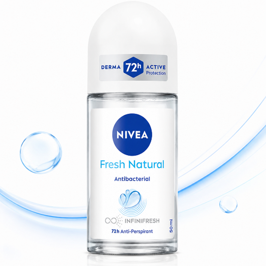 NIVEA DEODORANTE ROLL ON FRESH NATURAL 50ML
