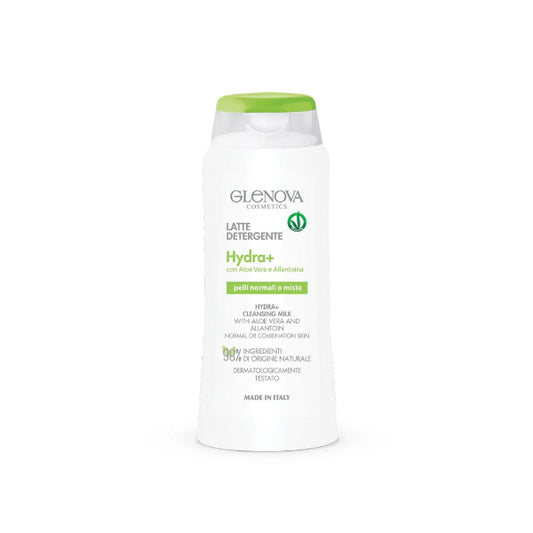 GLENOVA COSMETICS LATTE DETERGENTE HYDRA+ CON ALOE VERA E ALLANTOINA 200ML