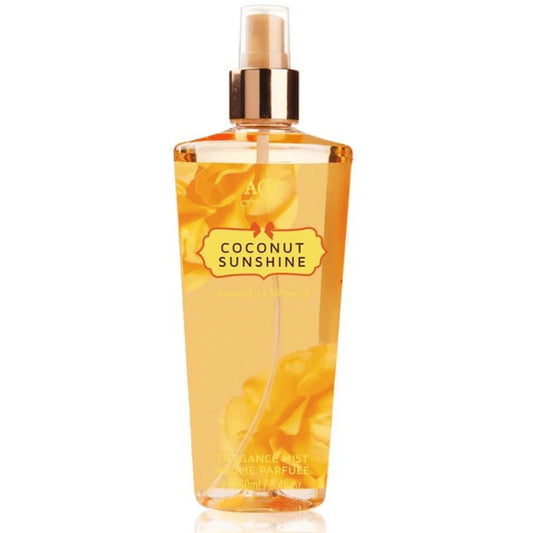 AQC FRAGRANCES BODY MIST COCONUT SUNSHINE 250ML