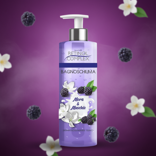 RETINOL COMPLEX BAGNOSCHIUMA MORA E MUSCHIO 500 ML
