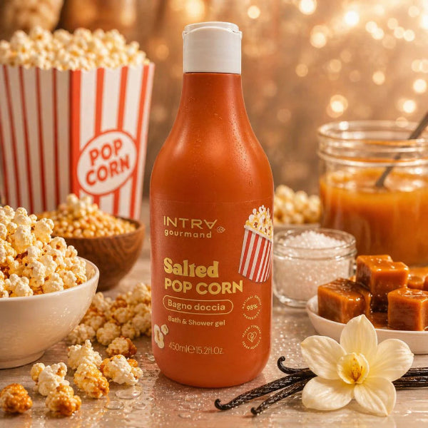 INTRA GOURMAND BAGNODOCCIA SALTED POP CORN 450 ML