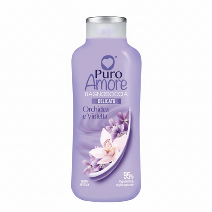 PURO AMORE BAGNODOCCIA ORCHIDEA E VIOLETTA PH 5.5 650ML