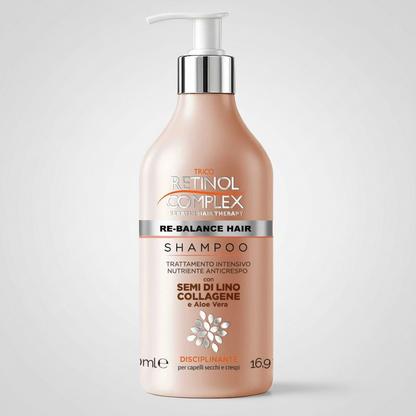 RETINOL COMPLEX SHAMPOO ANTICRESPO SEMI DI LINO 500 ML