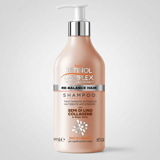RETINOL COMPLEX SHAMPOO ANTICRESPO SEMI DI LINO 500 ML
