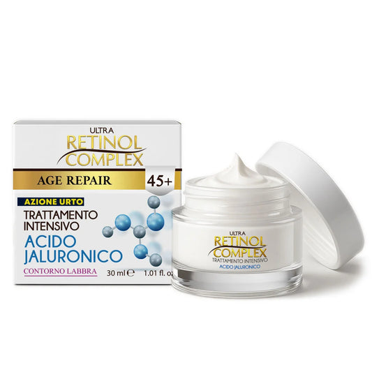 RETINOL COMPLEX TRATTAMENTO INTENSIVO CONTORNO LABBRA ACIDO JALURONICO AZIONE URTO  30 ML
