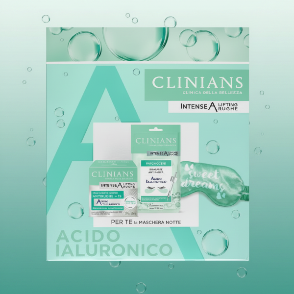 CLINIANS CONFEZIONE REGALO ACIDO IALURONICO NOTTE