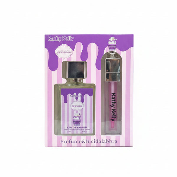 KATHY KELLY – MASHMALLOW SET PROFUMO & LUCIDALABBRA