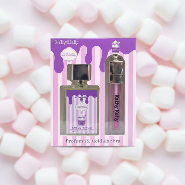 KATHY KELLY – MASHMALLOW SET PROFUMO & LUCIDALABBRA