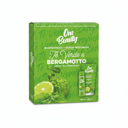 ONE BEAUTY BAGNODOCCIA E ACQUA PROFUMATA BERGAMOTTO THE VERDE