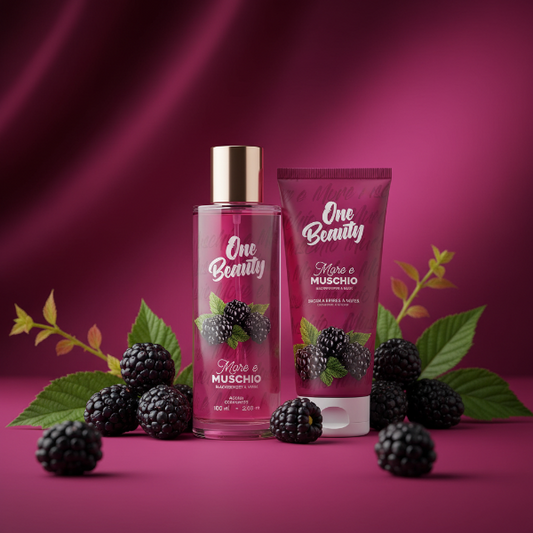 ONE BEAUTY MORE E MUSCHIO SET BAGNODOCCIA E ACQUA PROFUMATA