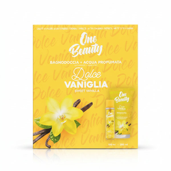 ONE BEAUTY DOLCE VANIGLIA SET BAGNODOCCIA E ACQUA PROFUMATA
