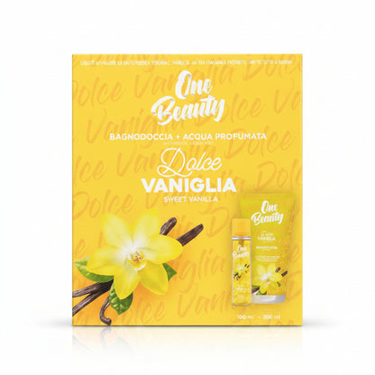 ONE BEAUTY DOLCE VANIGLIA SET BAGNODOCCIA E ACQUA PROFUMATA