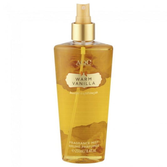 AQC FRAGRANCES BODY MIST WARM VANILLA 250ML