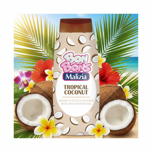 BON BONS MALIZIA BAGNOSCHIUMA COCCO 500 ML