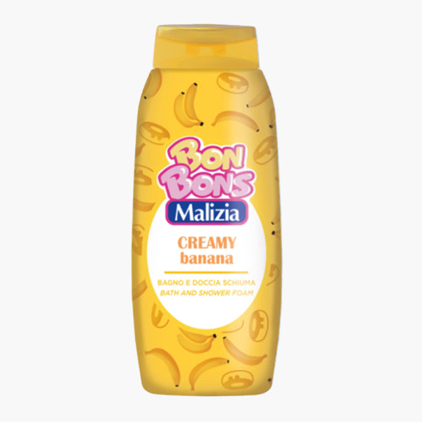 BON BONS MALIZIA BAGNOSCHIUMA CREAMY BANANA 500 ML