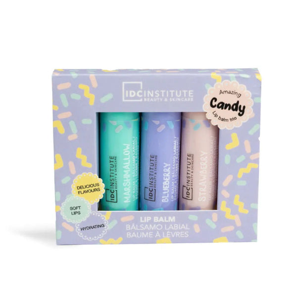 IDC INSTITUTE CANDY LIP BALM TRIO