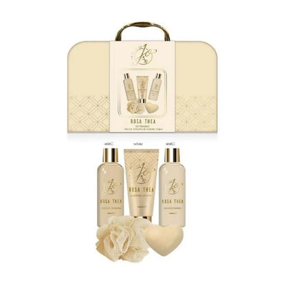 LE FATE DI JO VALIGETTA CONFEZIONE REGALO ROSA THEA SET BAGNO