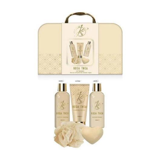 LE FATE DI JO VALIGETTA CONFEZIONE REGALO ROSA THEA SET BAGNO