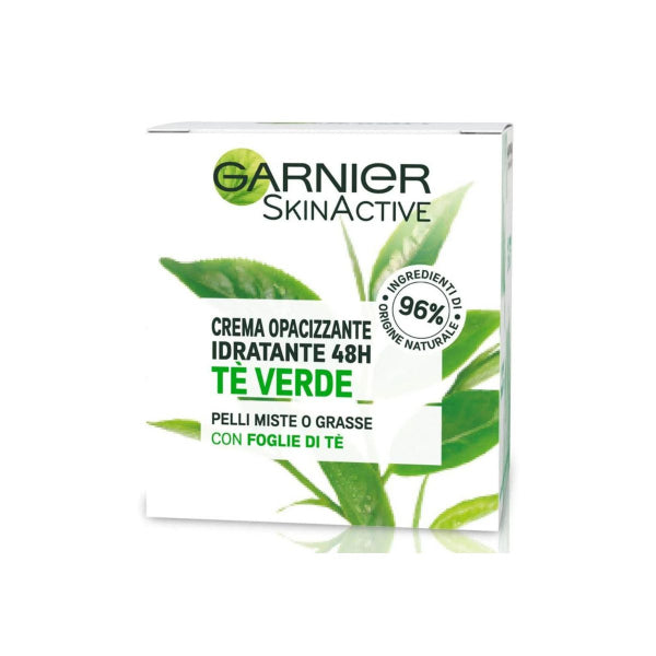 GARNIER SKINACTIVE CREMA OPACIZZANTE IDRATANTE 48H TE' VERDE 50ML