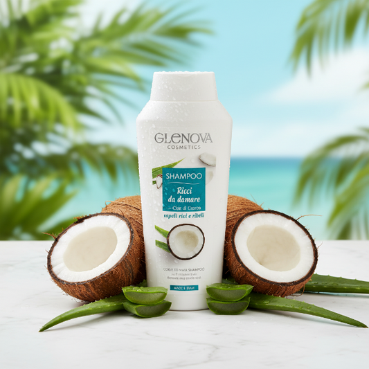 GLENOVA COSMETICS SHAMPOO RICCI DA DOMARE CON OLIO DI COCCO 300 ML
