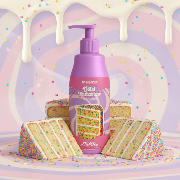 SETABLU DOLCI TENTAZIONI LOZIONE CORPO DELICIOUS CONFETTI CAKE 500 ML
