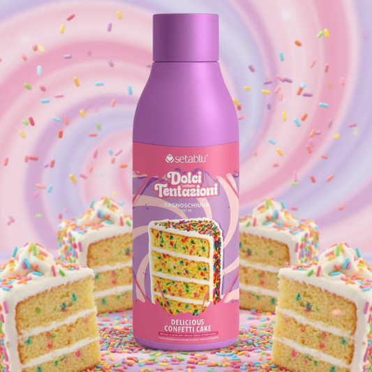 SETABLU DOLCI TENTAZIONI BAGNOSCHIUMA DELICIOUS CONFETTI CAKE 750 ML
