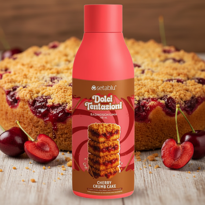 SETABLU DOLCI TENTAZIONI BAGNOSCHIUMA CHERRY CRUMB CAKE 750 ML