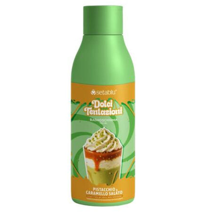 SETABLU DOLCI TENTAZIONI BAGNOSCHIUMA PISTACCHIO E CARAMELLO SALATO 750 ML