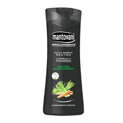 MANTOVANI IPOALLERGENICO DOCCIA SHAMPOO NEUTRO VETIVER E OLIGOELEMENTI 400 ML