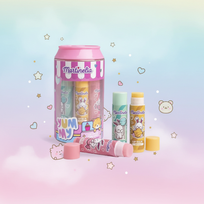 MARTINELIA YUMMY LIP BALM CAN TRIO