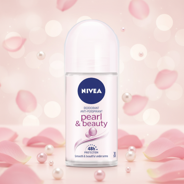 NIVEA PEARL & BEAUTY DEODORANTE ROLL-ON 72H 50 ML