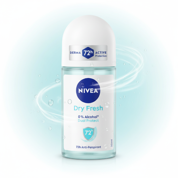 NIVEA ROLL ON DRY FRESH 72H 50 ML