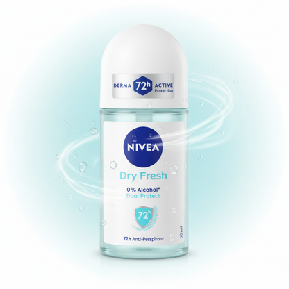 NIVEA ROLL ON DRY FRESH 72H 50 ML