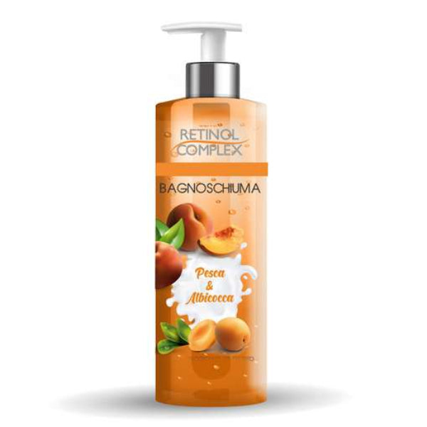 RETINOL COMPLEX BAGNOSCHIUMA PESCA E ALBICOCCA 500 ML